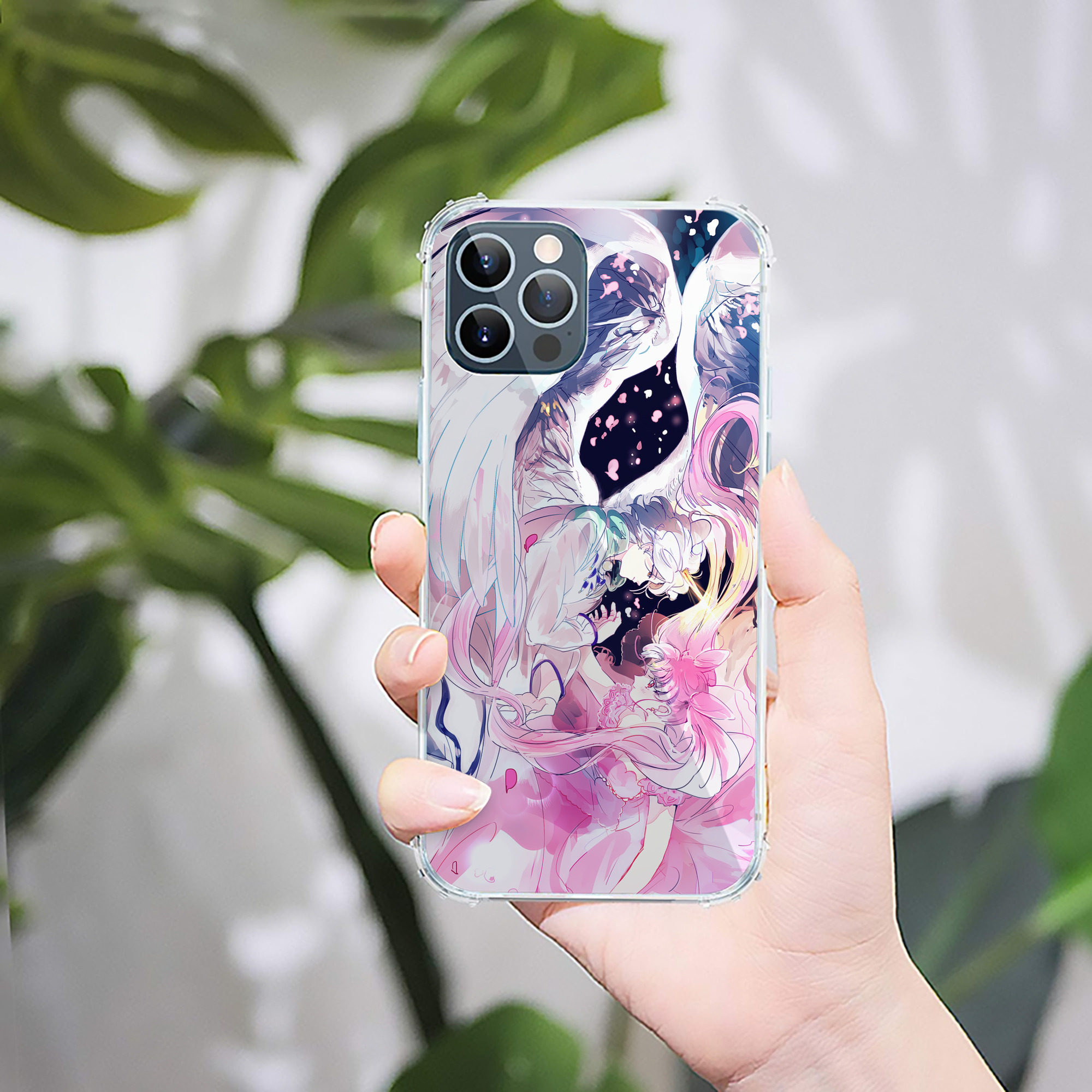 （画像用） 美少女戦士セーラームーン Sailor Moon 【iPhone 12シリーズ対応】透明スマホケース（クリアソフトケース）